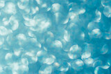turquoise blue blurred neutral bokeh background