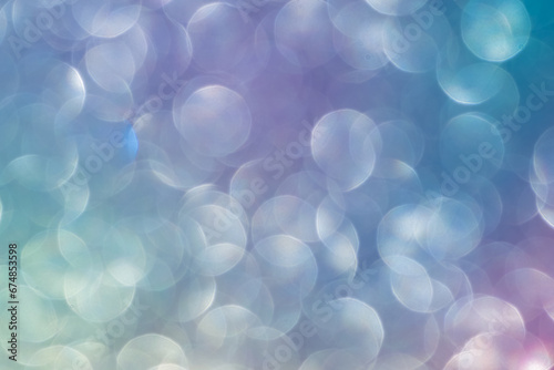 neutral shaped structured blue and purple background with bokeh effect photo