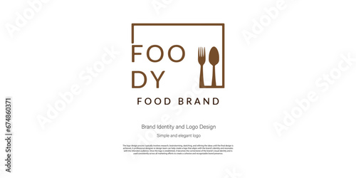 Restaurant and food logo design for graphic designer or web developer
