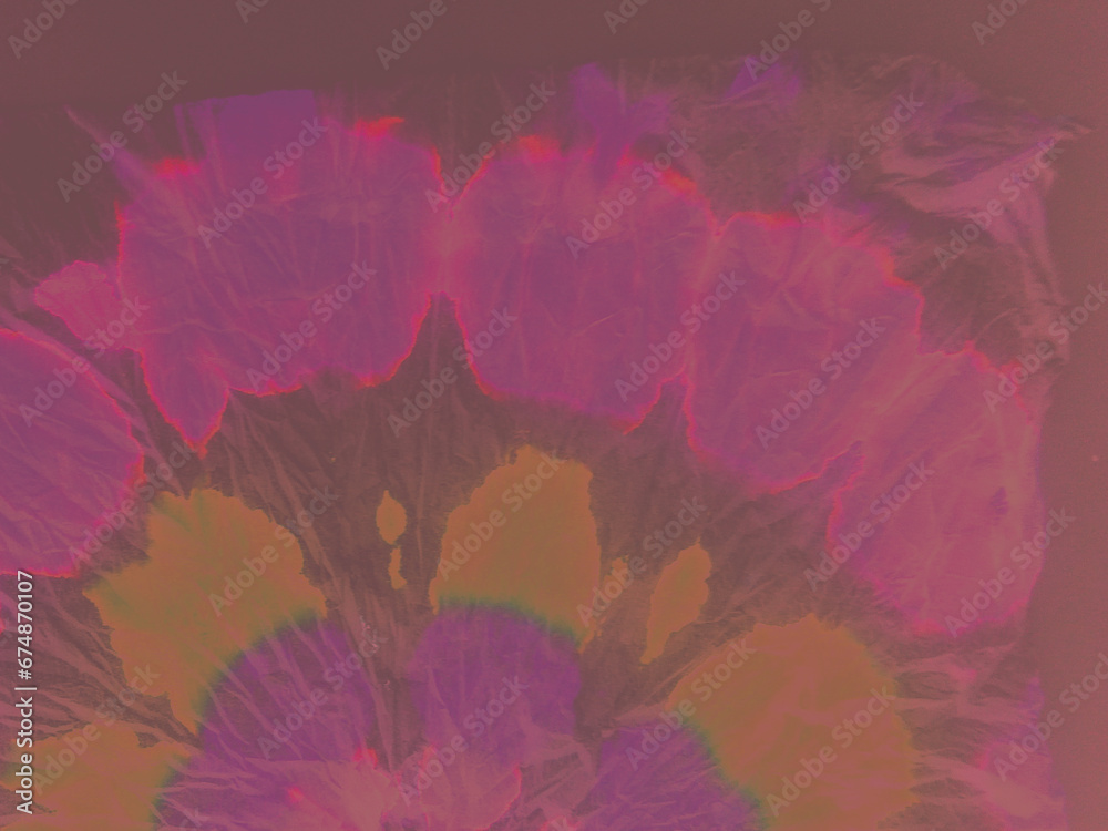Liquid Acryl. Multicolour Surface Patina. Shibori Liquid Acryl. Multicolour Surface Patina. Shibori