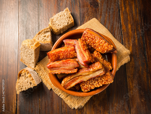 Torreznos de Soria, gastronomía española