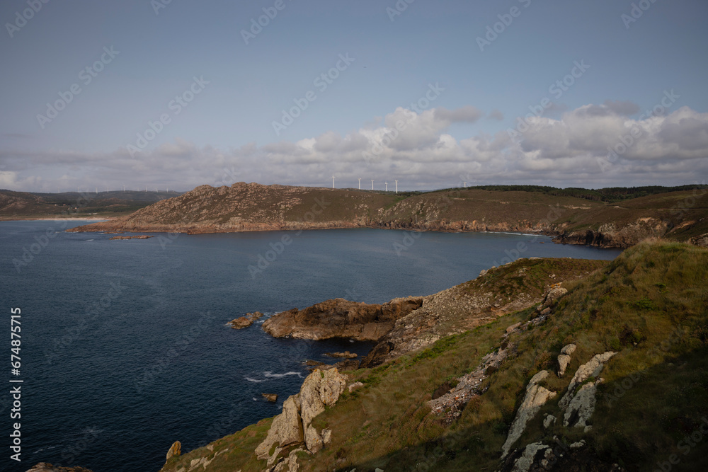 Costa de Camariñas, Cavo Vilan, Costa da Morte, Galicia, cliff