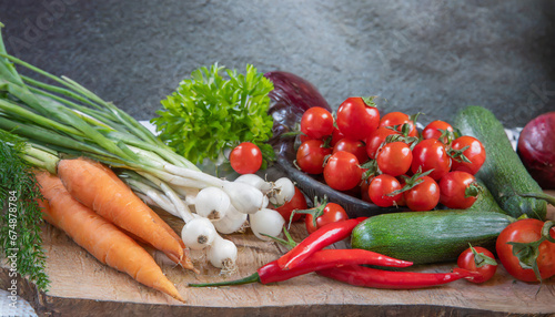 Healthy food. Vegetables and fruits. Food concept. Vegan diet.