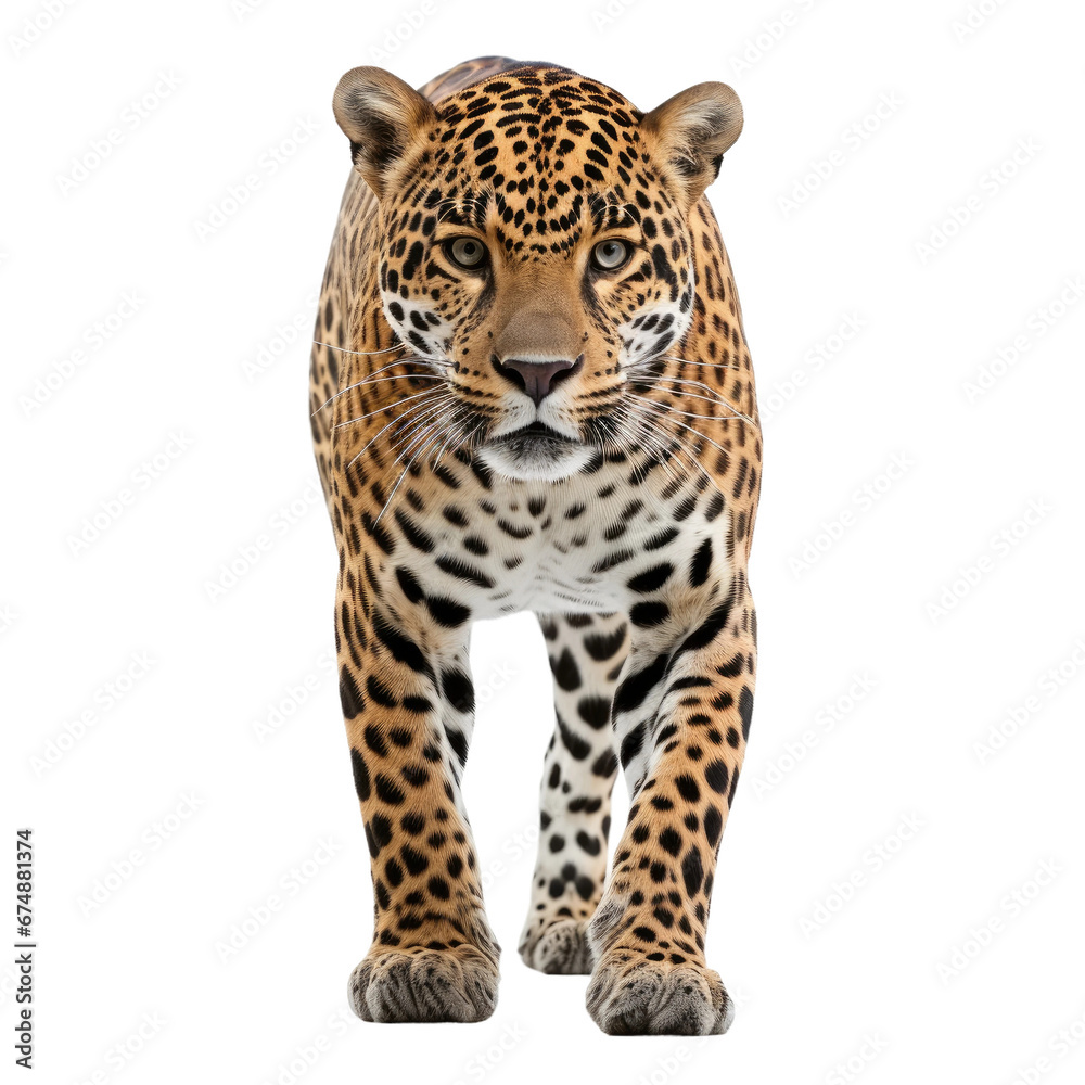 Obraz premium Jaguar wild cat, wild animal portrait