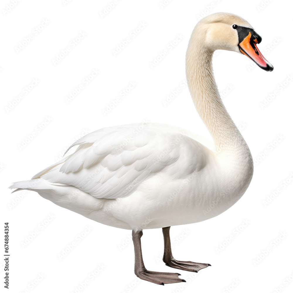 Swan on Transparent Background Swan on Transparent Background