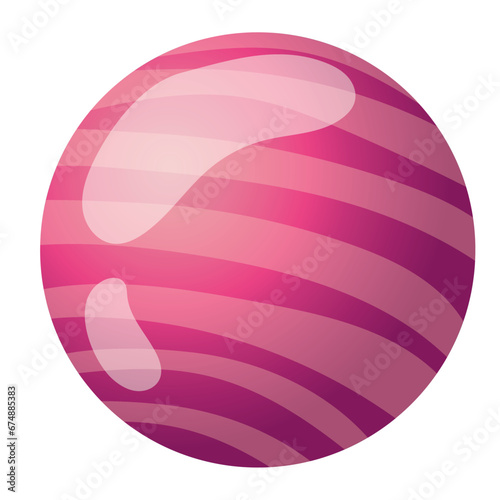 Isolated abstract planet Cosmic star Vector