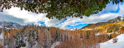 Obertauern im Herbst und Winterkleid photo