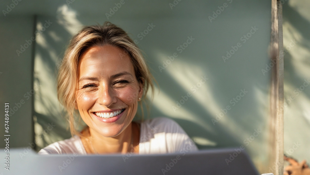 mature woman working on a laptop in the comfort of her home, Senior adult woman writer using laptop, modern life and remote work concept, space for text
mature woman working on a laptop in the comfort of her home, Senior adult woman writer using laptop, modern life and remote work concept, space for text