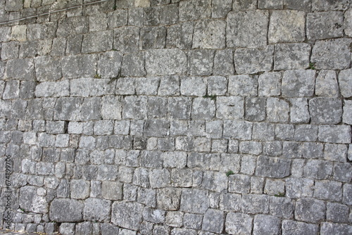 Vecchio muro di pietra 