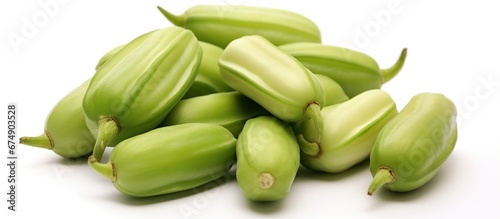 Pete petai or bitter bean or pete kupas is vegetable local food famous from indonesian. Petai is rich in vitamins and minerals can help boost immunity. Parkia speciosa photo