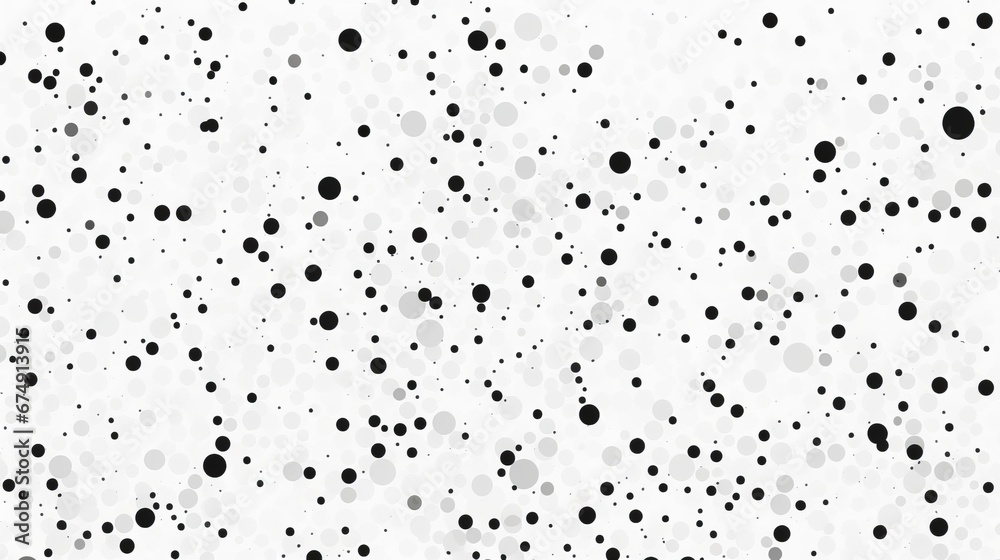 white background with black dots. white background with black dots.