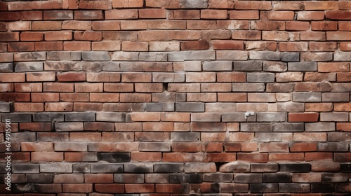 wall made of old bricks background.