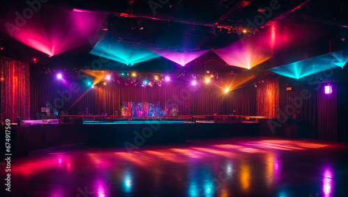 Empty disco hall © tanya78