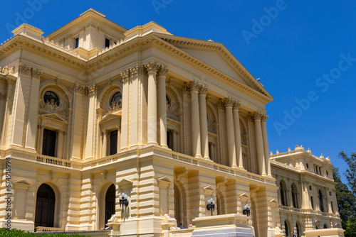 Museu Paulista of the University of Sao Paulo, known as Museu do Ipiranga or Museu Paulista, is the oldest public museum in the city of Sao Paulo photo