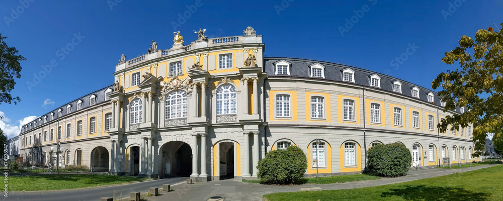Bonn university panorama in sunny day