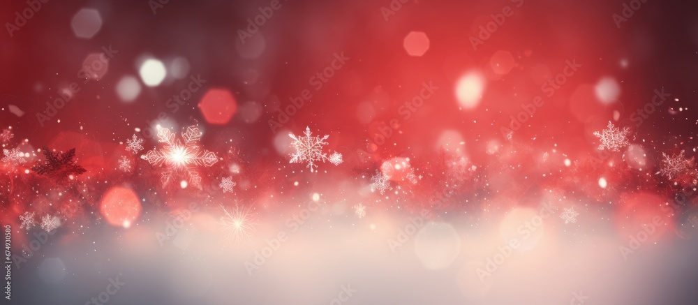 Red snowflakes abstract christmas background Red snowflakes abstract christmas background