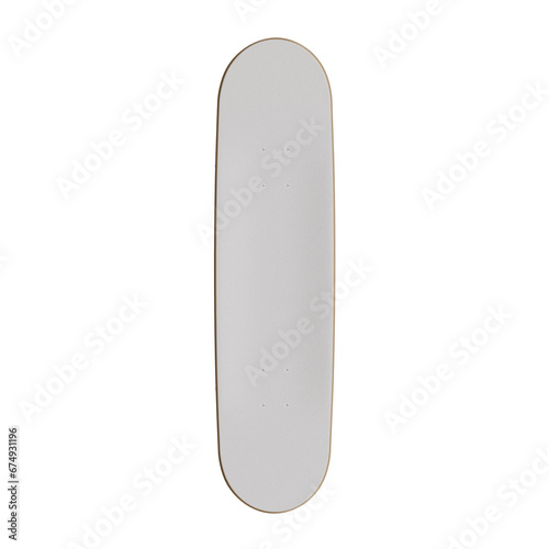 a white background with a Skateboard isolated on