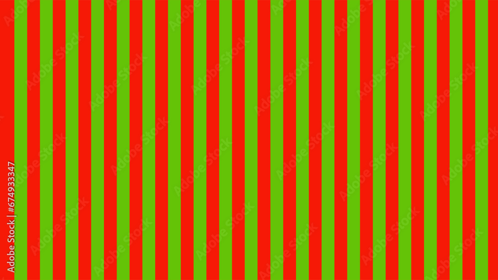 Red and green vertical stripes background Red and green vertical stripes background