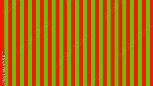 Red and green vertical stripes background