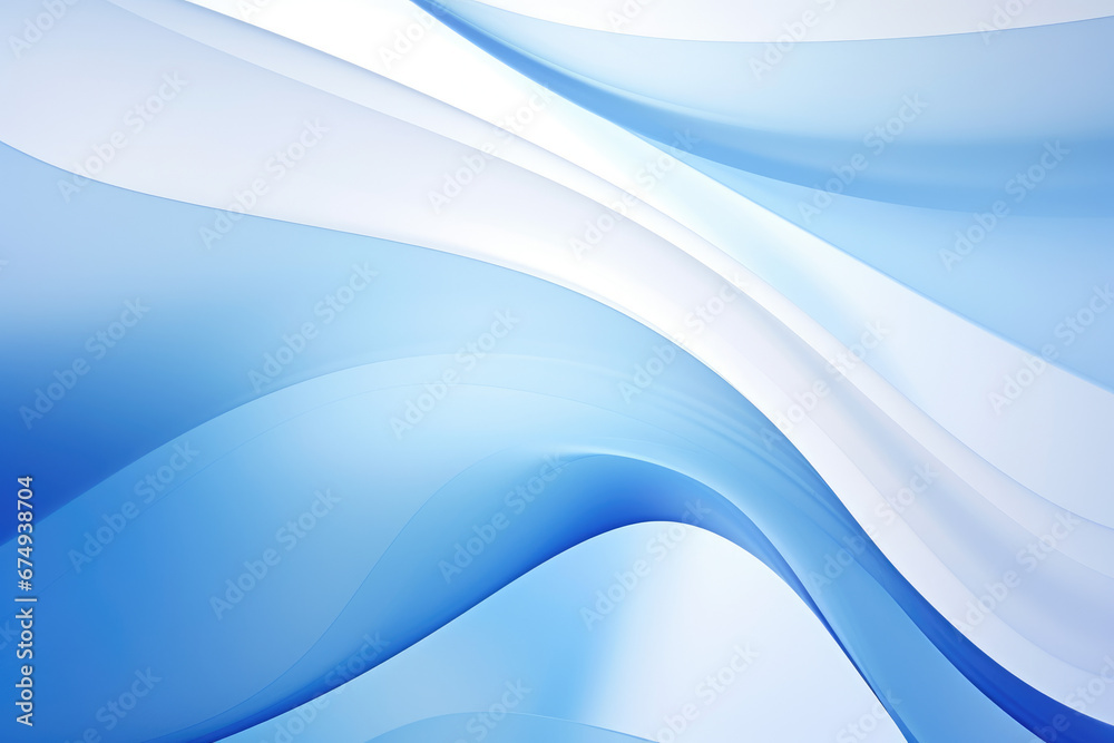 Beautiful futuristic Geometric background for your presentation. 3D wall in light blue and white tones. AI generated. Beautiful futuristic Geometric background for your presentation. 3D wall in light blue and white tones. AI generated.