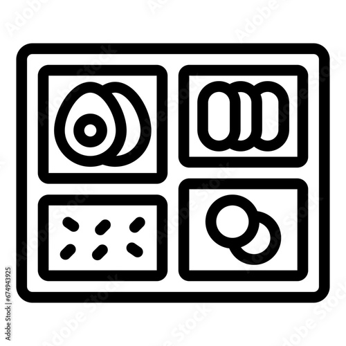 Bento japanese food culture icon