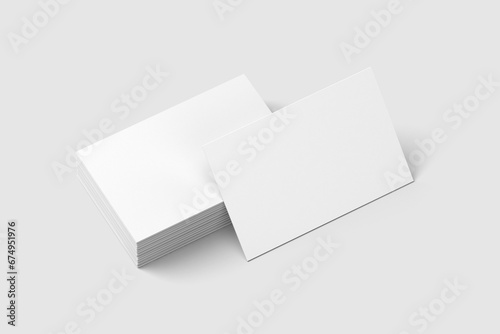 Business Card Mockup 3D Rendering © Ahmadansori26