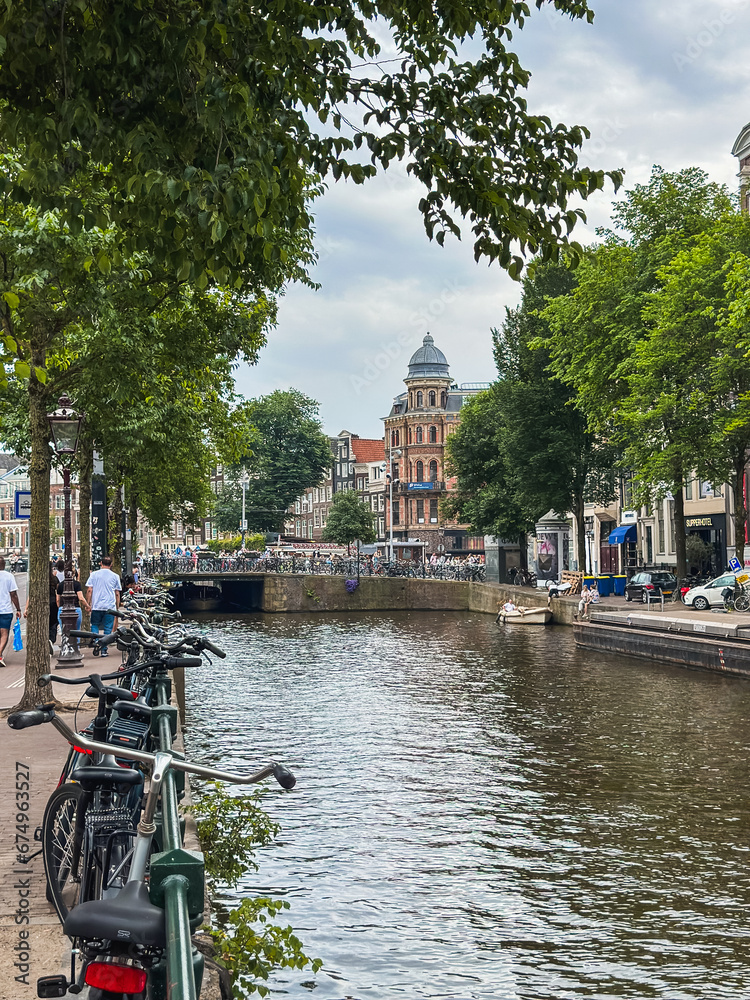 Fototapeta premium canal Amsterdam