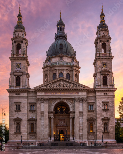 St. Stephen Basilica in Budapest, Hungary photo