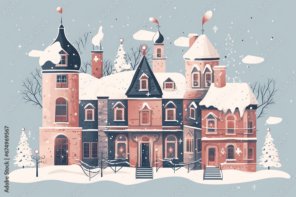Santa's Snowy Hideaway: A Winter Wonderland at the North Pole