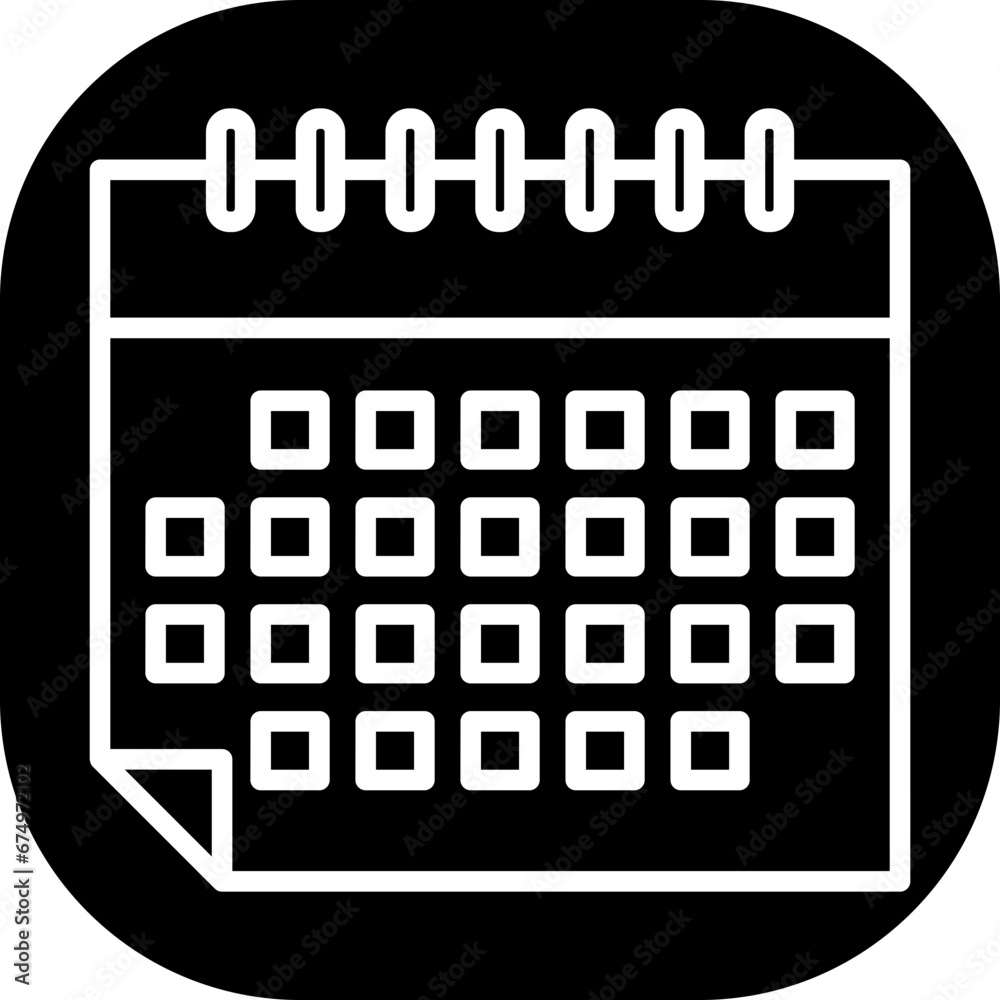 Event calendar marketing icon with black filled line outline style. business, calendar, date, year, month, event, graphic. Vector illustration Event calendar marketing icon with black filled line outline style. business, calendar, date, year, month, event, graphic. Vector illustration