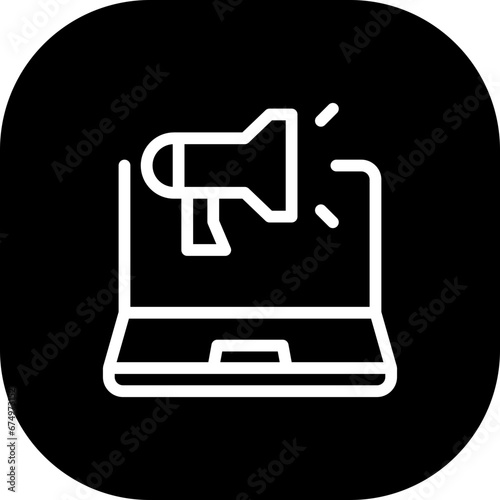 Calendar marketing icon with black filled outline style. business  calendar  date  year  month  event  graphic. Vector illustration