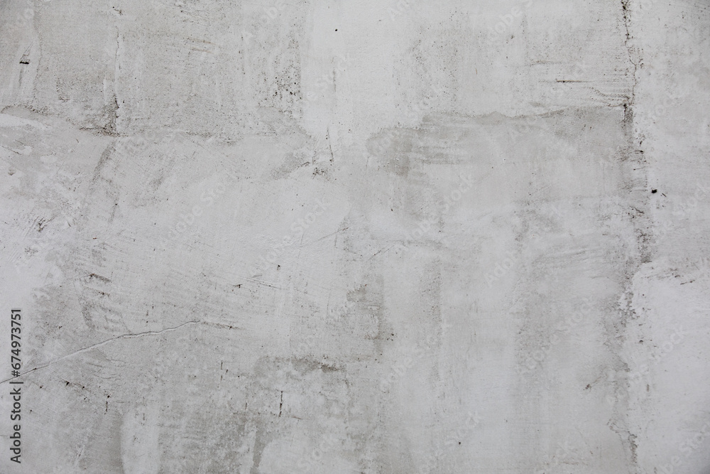 Fototapeta premium White wall Grungegray texture wall background copy space