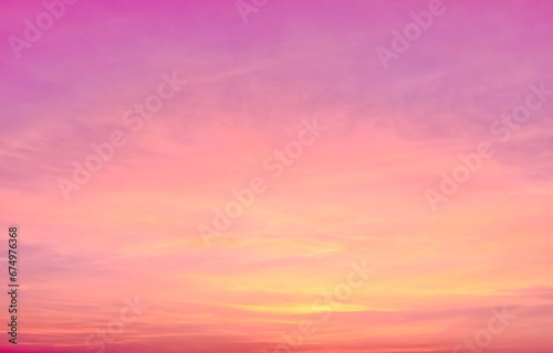 Beautiful sunset sky,sunset sky background ,color orange and yellow sky at sunset,peaceful nature sunset orange sunset landscape background