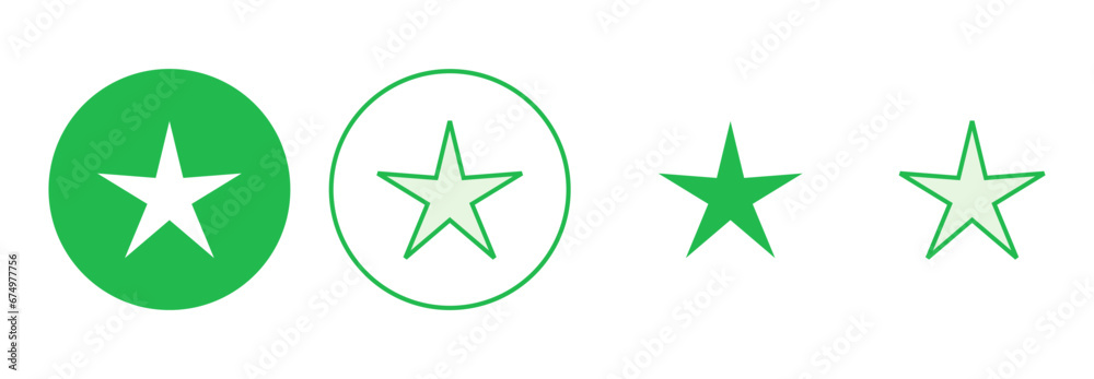 Star Icon set. rating icon vector. favourite star icon Star Icon set. rating icon vector. favourite star icon