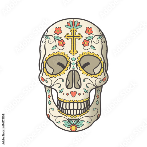 Calavera human skull (ID: 674978194)