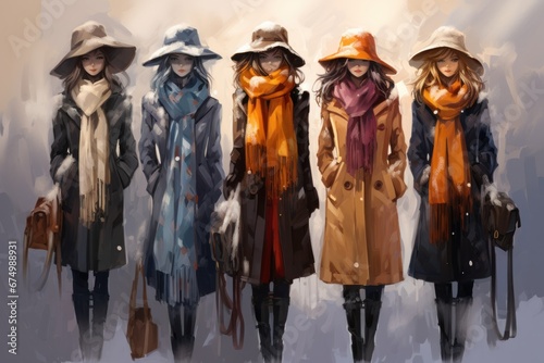 Winter Fashion - Generative AI