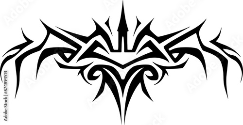 Neo tribal art pattern 