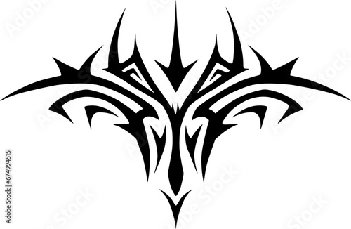 Neo tribal art pattern 
