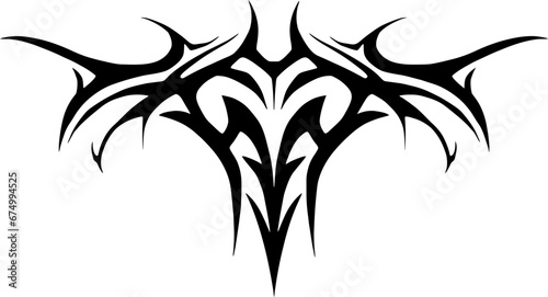 Neo tribal art pattern 