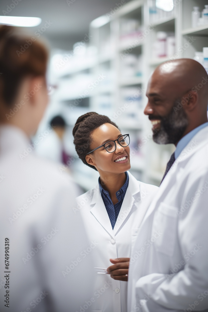 Youthful pharmacist delivers expert care with a grin Youthful pharmacist delivers expert care with a grin
