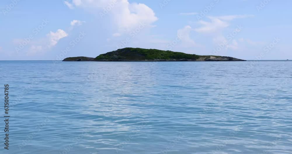 Static shot of an island in the Exumas in the Bahams off the Tropic of Cancer beach. Static shot of an island in the Exumas in the Bahams off the Tropic of Cancer beach.