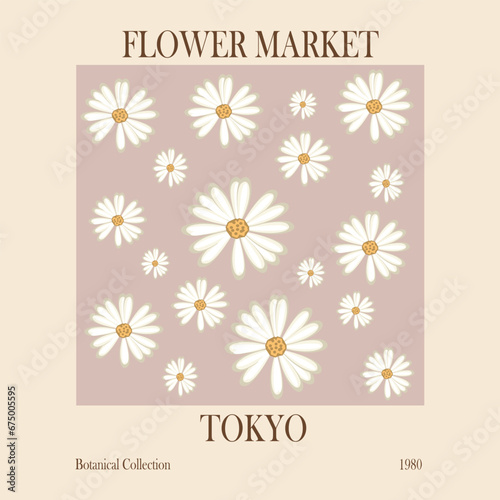 Flower market art tokyo