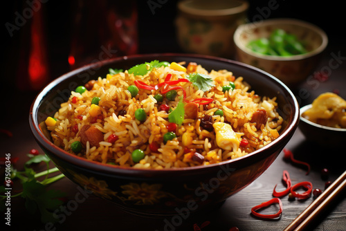 Soy Sauce Fried Rice christmas and new year chinese recipes
