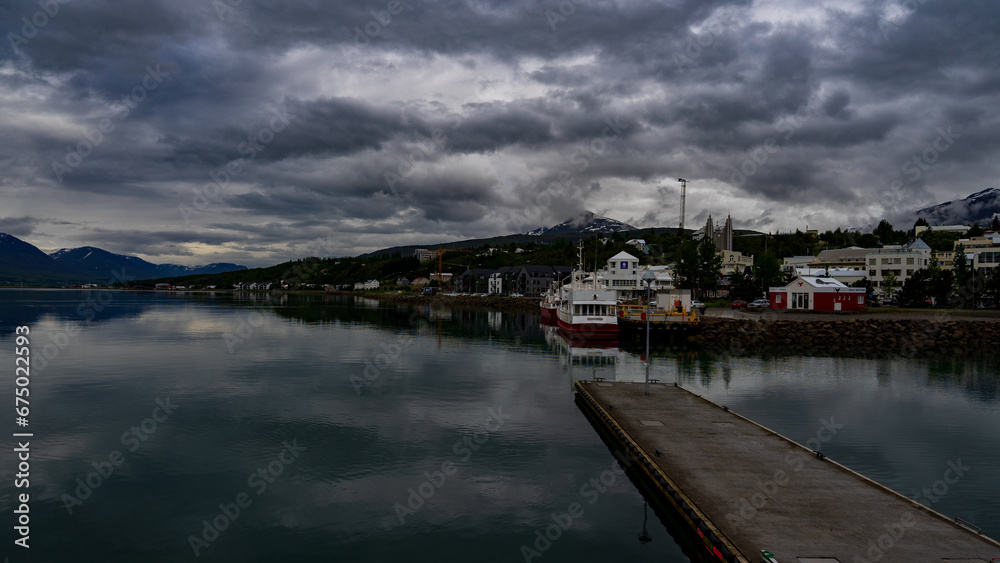 Akureyri in Iceland Akureyri in Iceland