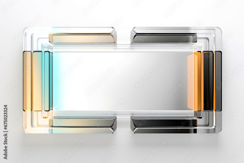 Abstract high tech white border, futuristic technology background Abstract high tech white border, futuristic technology background