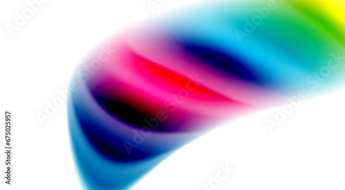 Color mixing liquid rainbow shape background