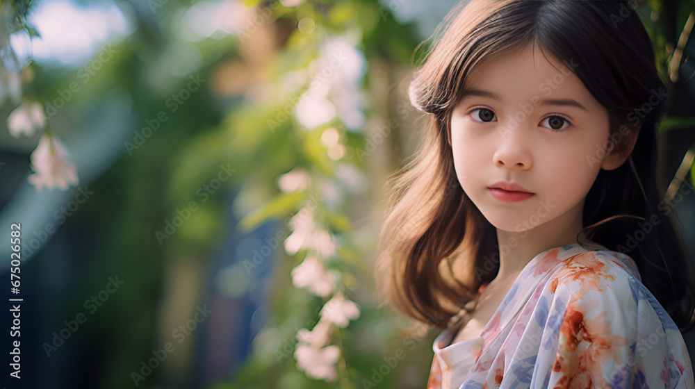 portrait of a girl | generative AI portrait of a girl | generative AI