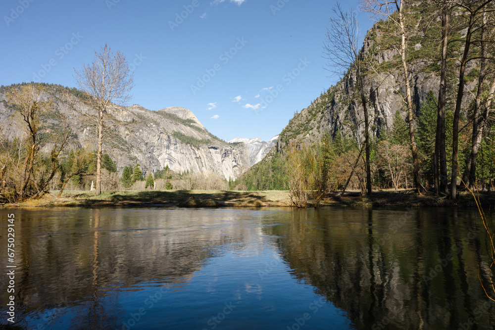 lake reflection Yosemite lake reflection Yosemite