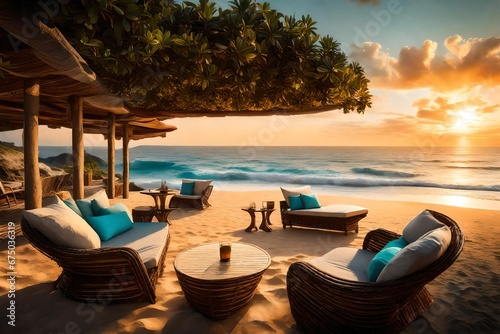 A beachside paradise, where sunsets over the sea are a daily spectacle.