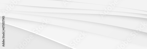White background with beautiful abstract pattern, banner design